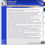 Forex Peace Army | US Unemployment Press Release in Olejniczak Advisors